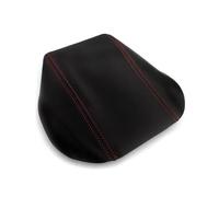 Rivestimento In Morbida Pelle Per Bracciolo Per Honda Per Civic 9th Sedan 2012-2015 Adesivo Per Scatola Comandi Centrale Coperchi braccioli(Black with red line)