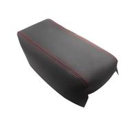 Rivestimento In Pelle Per Bracciolo Centrale Di Controllo Interno Per Toyota Per Prius 30 2009-2015 Braccioli(Black-red line)