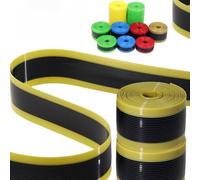 Rivestimento in poliuretano termoplastico per pneumatici da bicicletta, progettato per adattarsi alle dimensioni standard dei pneumatici e al margine laterale (marrone, 40 x 1 x 2300 mm)