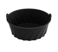 Rivestimento in silicone per pentole a cottura lenta da 6 8 litri, niente più sfregamento con design facile da pulire (nero)