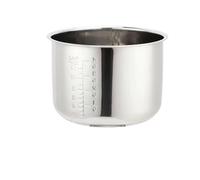 Rivestimento interno for pentola a pressione elettrica, ciotole multicooker, serbatoio in acciaio inossidabile for cucinare zuppa e porridge per cucina, sala da pranzo(Silvery2)