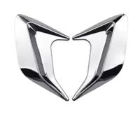 Rivestimento laterale dell'auto Le migliori offerte per Auto Paraurti Anteriore Side Air Vent Auto Splitter Ala Spoiler Canard Misura Per Honda Rivestimento alettone Parafango(Platin)