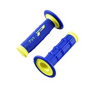 Rivestimento/manopola progrip 791 blu/giallo fluo (paio) doppia densità 115mm