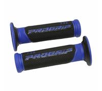 Rivestimento manopole progrip scooter on road 732 doppia densità blu-nero con e