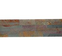 Rivestimento murale autoportante pietra naturale ardesia 200-07V7R_f | 10 foglie