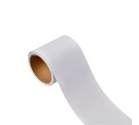 Rivestimento murale, Stacca e incolla la carta da parati Bordo Rifinitura Modanatura Superficie opaca Flessibile 25 m x 3 cm for telaio porta Pavimento Parete Grigio(White)