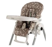 Rivestimento originale seggiolone Prima Pappa Zero3 Pavillion Taupe Peg Perego