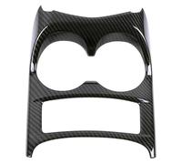 Rivestimento Pannello Centrale Per Nissan Per Qashqai J11 2014-2020 Pannello Della Scatola Cambio Console Centrale Dell'auto Portabicchieri D'acqua Telaio Copertura Adesivo(A Carbon texture)