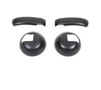Rivestimento pannello console centrale Per Fiat 500 2010-2022 ABS Auto In Fibra Di Carbonio Specchietto Retrovisore Pulsante Di Regolazione Cornice Corativa Asivo