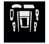 Rivestimento Pannello Console Per MAZDA CX-30 CX30 2020-2024 Auto Interni Console Centrale Pannello Cambio Navigazione Pellicola Protettiva Trasparente TPU Antigraffio Car Interior(A with Button)
