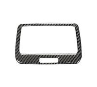 Rivestimento pannello console Per Vw Per Golf 7 Per Gti Per Mk7 2013-2019 In Fibra Di Carbonio Auto Posteriore Aria Condizionata Vent Trim Cornice Decor Adesivi Centro Console Panel Trim