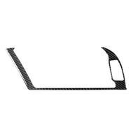 Rivestimento pannello della console Per A4 Per A5 B8 Per Q5 2008-2017 Interni Auto Navigazione Aria Condizionata Pannello Controllo CD LHD RHD Adesivo Decorativo In Vera Fibra Carbonio(Type B (LHD))