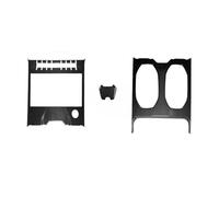 Rivestimento pannello della console Per Lamborghini Per URUS 2018-2025 Pannello Console Centrale In Vera Fibra Carbonio Copertura Telaio Portabicchieri Cambio(3pcs Glossy Carbon)