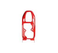 Rivestimento pannello leva cambio auto per Kia K4 2024-2026 | Accessori per auto con comandi centrali in fibra di carbonio, guida a sinistra (LHD)(LHD For Red)