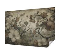 Rivestimento Parete 312x219 cm per Soggiorno e Camera da letto Autoadesiva Antimacchia Decorazione della Parete Montaggio Murale Stampa di Alta Qualità - Bellezza floreale