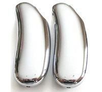Rivestimento per accendino Bic Mini, serie lusso (2, set argento)
