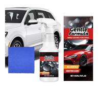 Rivestimento Per Auto In Ceramica -, Lucido Per Auto Protettivo Ad Alta Gloss Ad Alta Gloss | Rivestimento Nano Idrofobico Per Resistenza A Shine Di Protezione UV | Kit Di Dettaglio Carr - Care