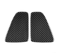 Rivestimento per fanale posteriore per Fiat 500 per Abarth 595 695 modelli dal 2017 al 2023, struttura in fibra di carbonio ad alta resistenza con funzione di protezione (carbonio nero)