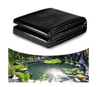 Rivestimento per laghetto da esterno, spessore 0,5 mm, morbido e impermeabile, facile da tagliare, multiplo (4 x 30 m) per fontana da giardino e giochi d'acqua