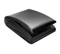 Rivestimento per laghetto in HDPE, 10 m x 12 mm, membrana flessibile a cascata per laghetti, piscine da giardino e acquatiche, resistente, impermeabile, nero, 5 m x 6 m, 7 m x 8 m, 9 m x 10 m, opzioni