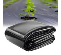 Rivestimento per laghetto in polietilene extra spesso nero, 2 x 10 m, per piscine esterne, laghetti, bacini e fondazioni, dimensioni preformate: 3 x 4 m, 4 x 5 m, 6 x 7 m, 8 x 10 m, 10 x 12 m