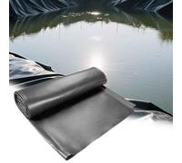 Rivestimento per laghetto preformato da 4 x 5 m a 8 x 10 m, membrana impermeabile in HDPE nero per piscine per pesci stagni Koi piscine fontane da giardino e giochi d'acqua soluzione all'aperto