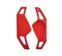 Rivestimento per Leva del Cambio per Skoda, ENYAQ IV, Karoq, Kodiaq,Estensione del Volante dell'auto, Sostituzione delle Palette del Cambio, Stile Alluminio (1)