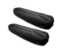 Rivestimento Per Maniglia Bracciolo Interno In Microfibra E Pelle Per Honda Per Odyssey 2004-2012 Braccioli(2pcs Black)