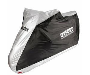 Rivestimento Per Moto Esterna OXFORD Aquatex-Moto/Scooter-Negro/Plata-S