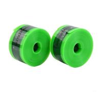 Rivestimento per pneumatici in TPU, 2 pezzi, per ruote da 20, 24, 26, 27, 29 pollici e per ruote 700C, per aiutare a mantenere la funzione del tubo nel tempo (34 mm x 1 mm x 2300 mm, nero)