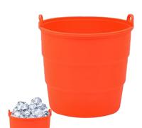 Rivestimento per secchiello per grasso - Comodo rivestimento per secchio di gocciolamento | per griglia da campeggio con rivestimento per vassoio antigoccia arancione | Fodere per