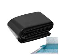 Rivestimento per stagno all'aperto, pieghevole, flessibile, in HDPE, kit per stagni all'aperto, a prova di perdite, facile da tagliare, tappetino per stagni a cascata