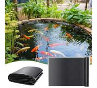 Rivestimento pieghevole per laghetto spesso 0,4 mm, facile da tagliare, soluzione impermeabile da giardino 3 x 4 m, per laghetti, giochi d'acqua e progetti in cortile