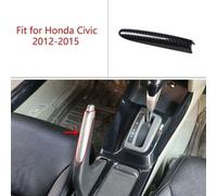 Rivestimento Pomello Cambio In Stile Carbone-Fibra Per HONDA Civic 9 2012-2015