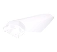 Rivestimento posteriore Derbi, bianco, senza decorazioni, 2B004331000W0B