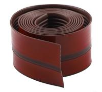 Rivestimento protettivo per gradini, in vinile impermeabile e antiscivolo, per un utilizzo sicuro su tutti i tipi di scale, 3 m, colore: marrone