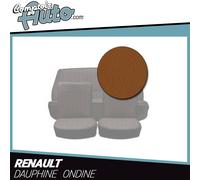 Rivestimento sedili anteriori E Cognac Renault Dauphine Sirenetta