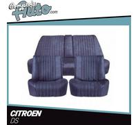 Rivestimento sedili anteriori E Panchina Posteriore Per Citroën B IN Velluto Blu