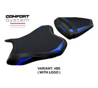 Rivestimento sella Aichi Blu BE + logo Tpz compatibile YAMAHA R6 2006 2007
