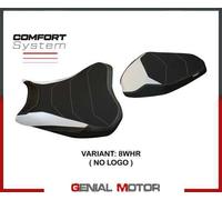 Tappezzeria Italia Rivestimento sella compatibile Kawasaki Z 900 (17-23) modello Bran 3 comfort system NO LOGO 8WHR (bianco-rosso)