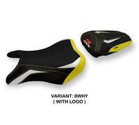 Rivestimento sella Derby SC Bian-Giallo WHY TPZ +Lg SUZUKI GSX S 750 2017 2021