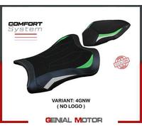 Rivestimento Sella Dexter Verde Bianco GNW T.I.Kawasaki Ninja ZX 10 R 2021>2023