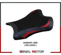 Tappezzeria Italia Rivestimento sella compatibile Kawasaki Ninja ZX 10 RR (21-23) modello Garen NO LOGO 2RD (rosso)