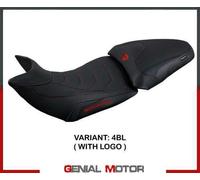 Rivestimento Sella Haria Ultragrip Nero BL+logo T.I.Ducati Multistr V2 2021>2023