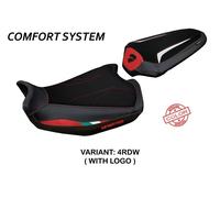Rivestimento sella Linosa Rosso-Bianco RDW TPZ +Lg DUCATI MONSTER 937 2021