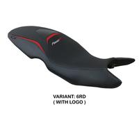 Rivestimento sella Maili Rosso RD + logo TPZ Italia per BMW F 800 R 2009 > 2020