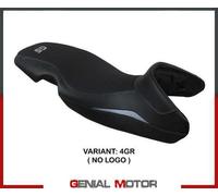 Rivestimento sella Mogan Grigio GR + logo T.I. per BMW F 650 GS 2000 > 2007