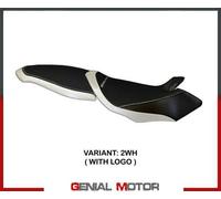 Rivestimento sella Nami 2 Bianco WH+logo T.I. MV Agusta Brutale 1078RR 2007>2015