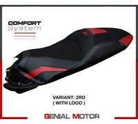 Rivestimento sella Nilli comfort system Rosso+logo T.I.Honda ADV 350 2022>2023
