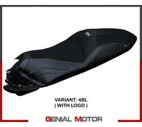 Rivestimento sella Nilli Nero BL + logo T.I. per Honda ADV 350 2022 > 2023